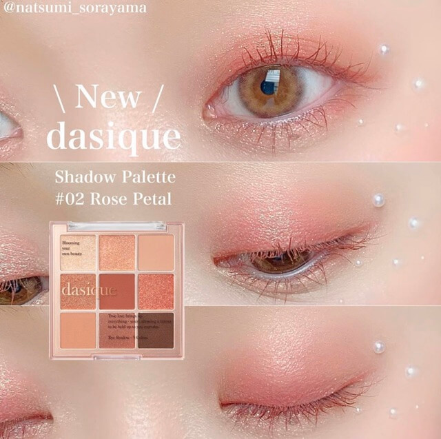 dasique  Shadow Palette #02 Rose Petal