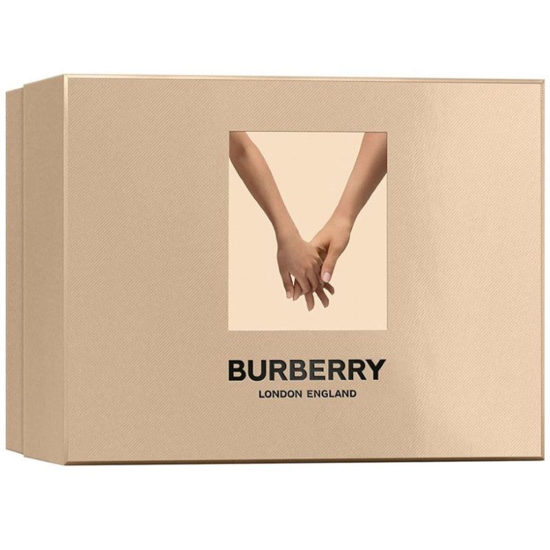 BURBERRY  Her Eau de Parfum 3pcs (EDP 100ml + Body Lotion 75ml + EDP 10ml) ,BURBERRY Her Spring 2023 EDP + Body Lotion + Parfum Spray Set , BURBERRY ราคา , BURBERRY รีวิว , BURBERRY หอมไหม , SET PERFUME BURBERRY HER