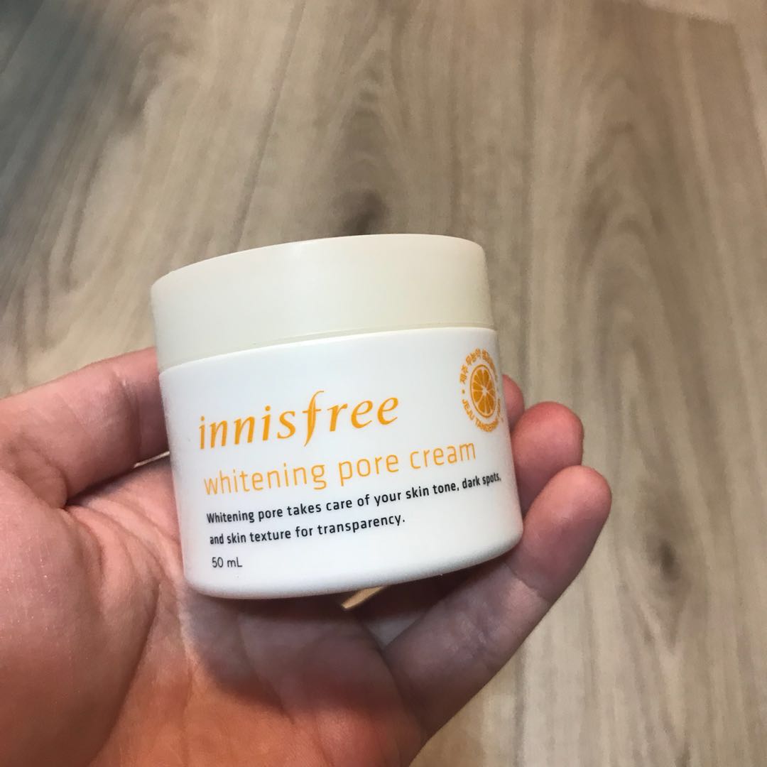 Innisfree whitening deals pore cream